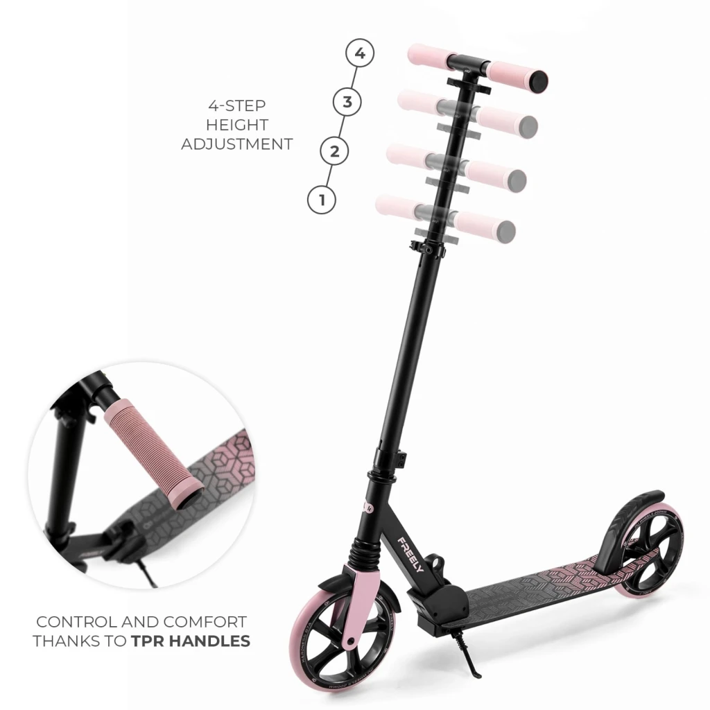 Самокат kinderkraft freely pink (krfree00pnk0000) 4