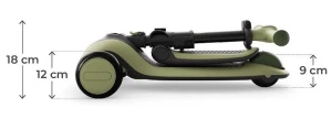 Самокат kinderkraft halley 2 2in1 green (krhall02gre0000) Thumbnail 6