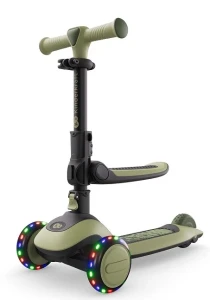 Самокат kinderkraft halley 2 2in1 green (krhall02gre0000) Thumbnail 1