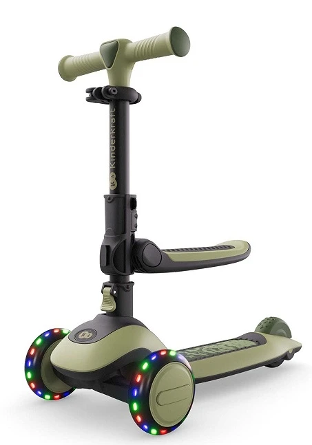 Самокат kinderkraft halley 2 2in1 green (krhall02gre0000) 2