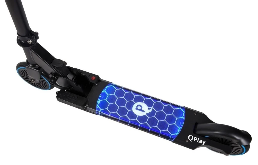 Trotinetă qplay honeycomb blue 2