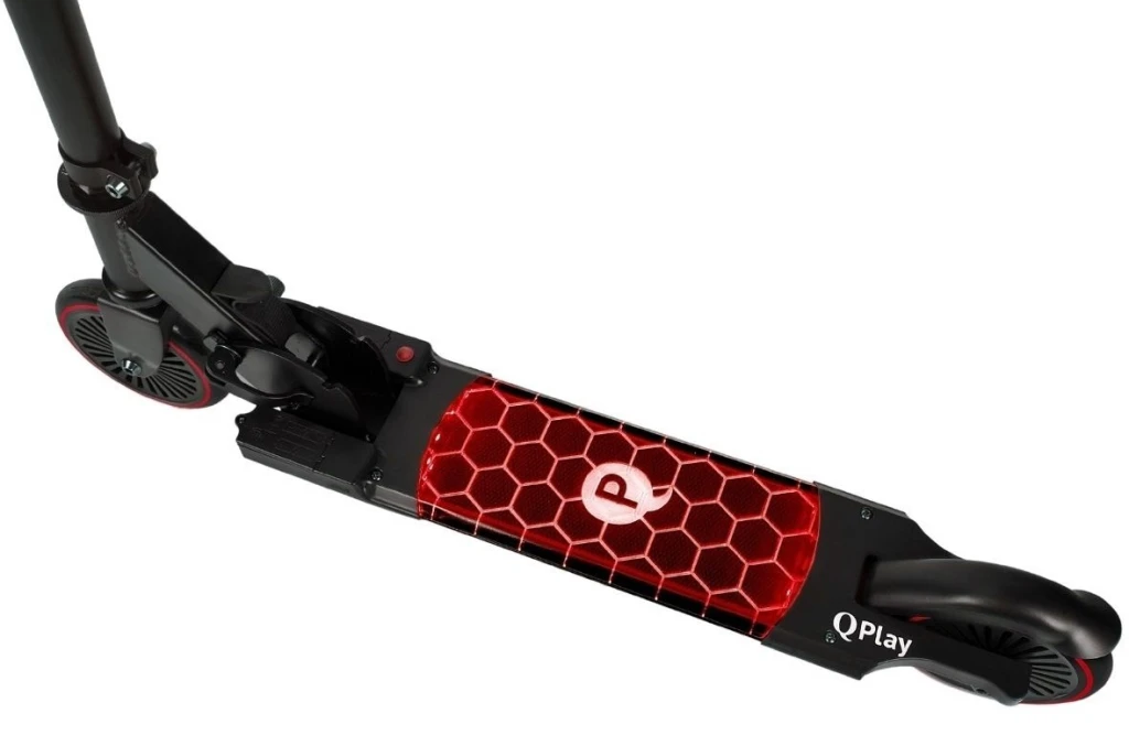 Trotinetă qplay honeycomb red 2