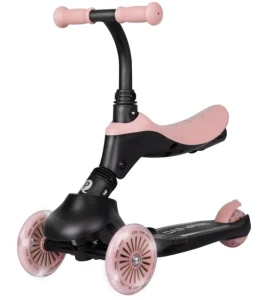 Самокат qplay sema evo coral pink Thumbnail 2