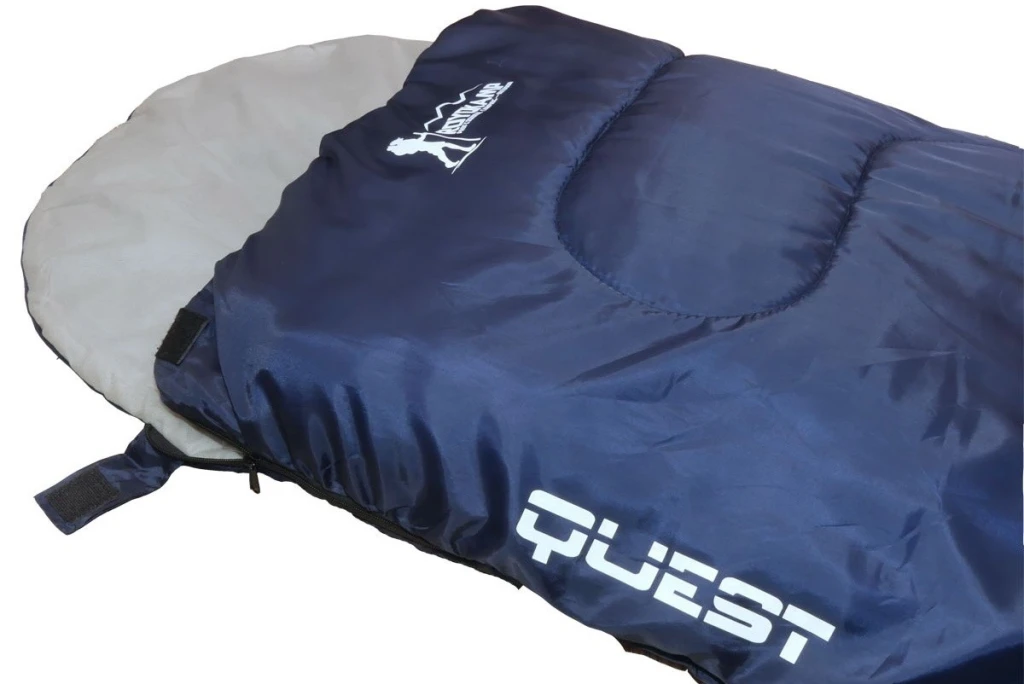 Sac de dormit enero camp quest navy blue/gray 4