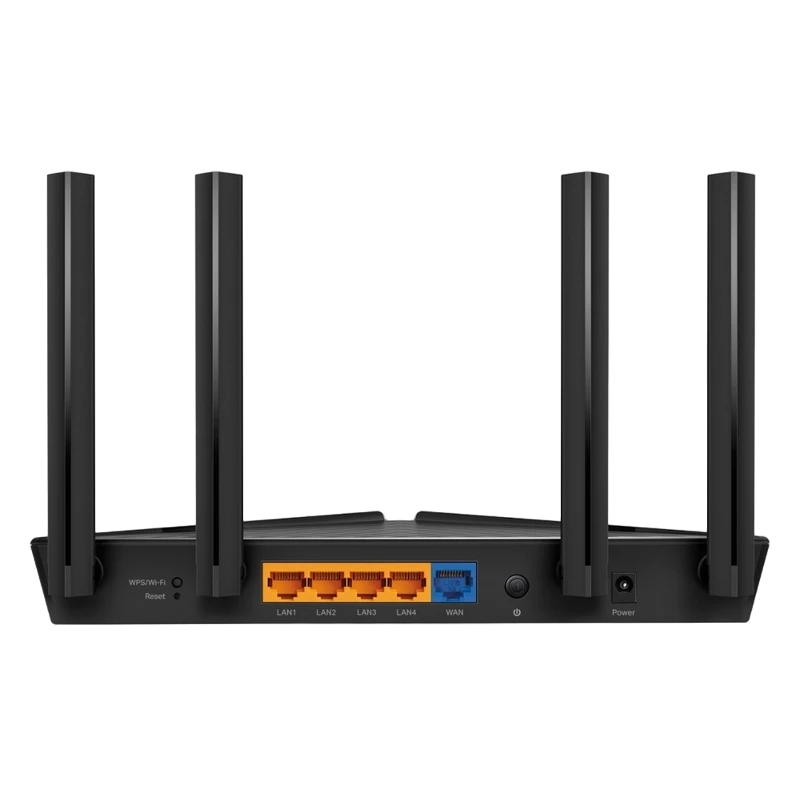 Беспроводной маршрутизатор tp-link archer ax1800, wi-fi, чёрный 2