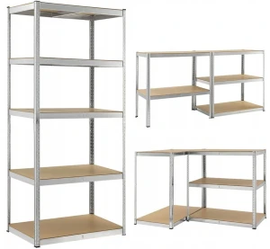 Стеллаж складской funfit metal storage 180x100x50cm (3783)
