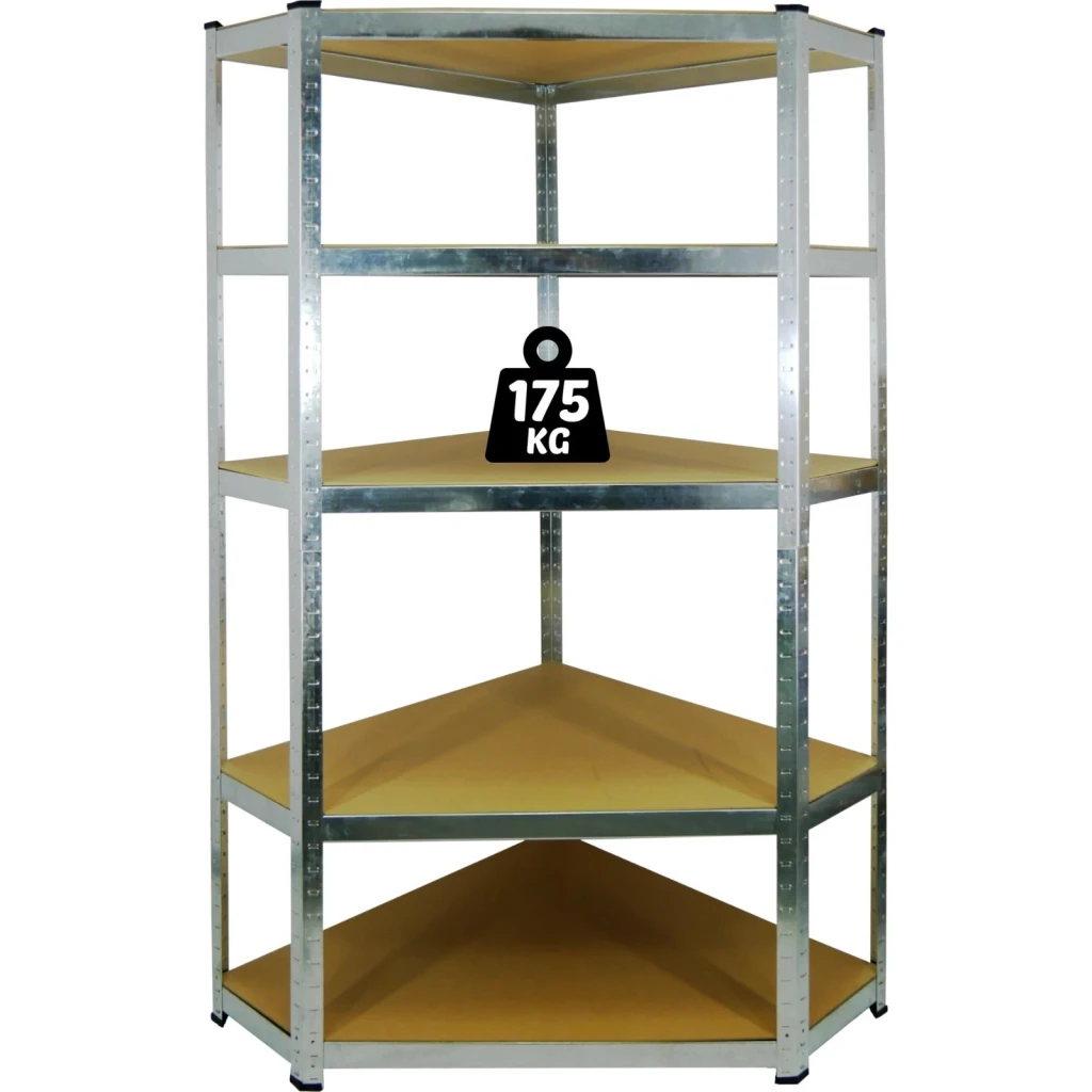 Стеллаж складской gardenline gwi0892 180x90x30cm 2