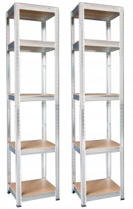 Стеллаж складской gardenline gwi9405 180x40x40cm 2pcs