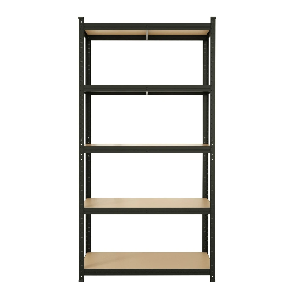 Стеллаж складской xenos smartline 180x90x40cm black 4