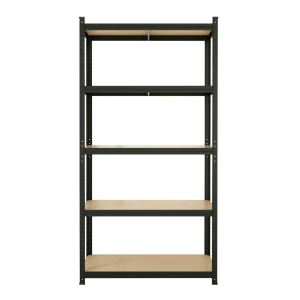 Стеллаж складской xenos smartline 180x90x40cm black Thumbnail 4