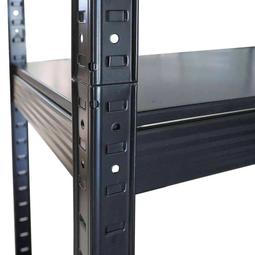 Стеллаж складской xenos smartline 180x90x40cm metal black 6
