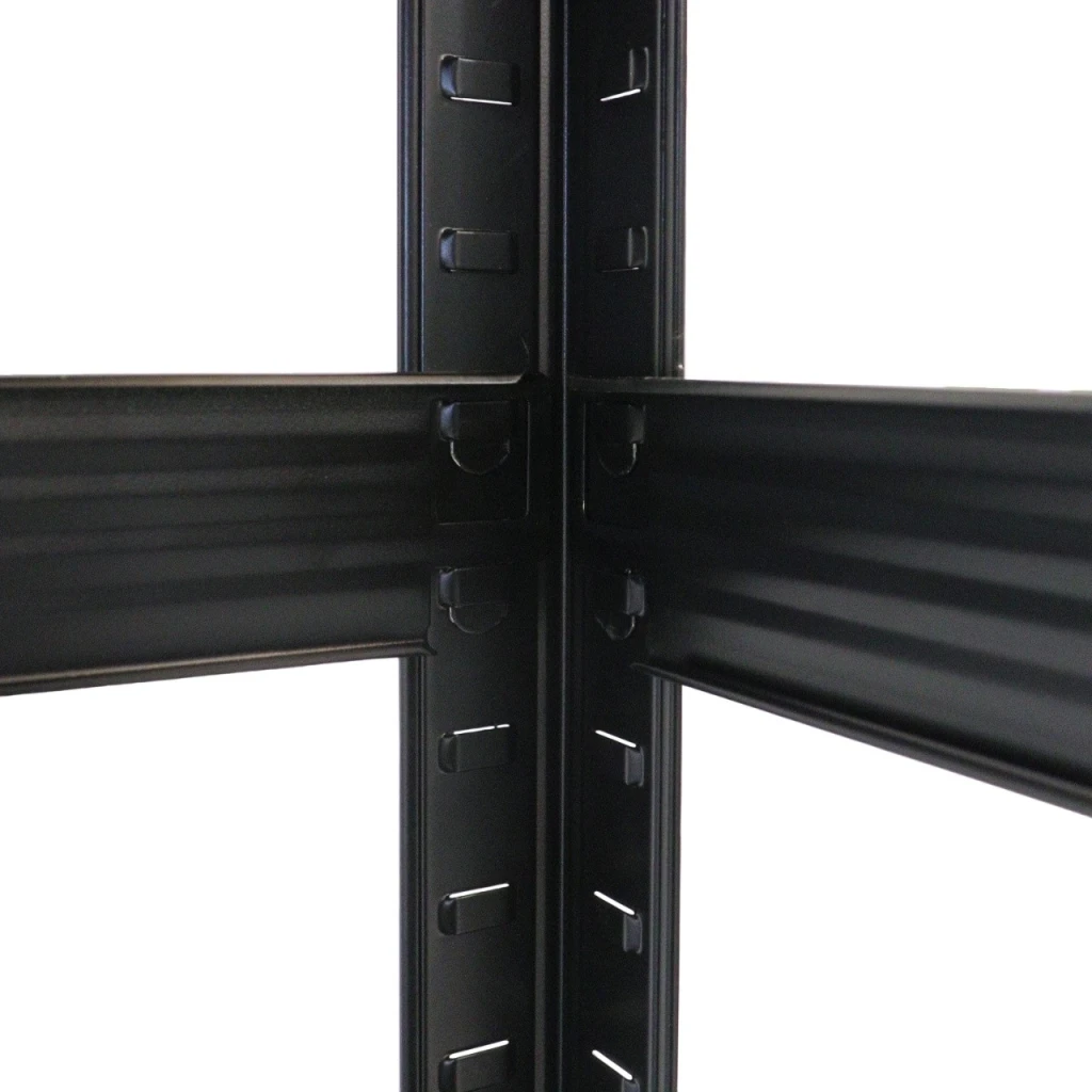 Стеллаж складской xenos smartline 180x90x40cm metal black 5