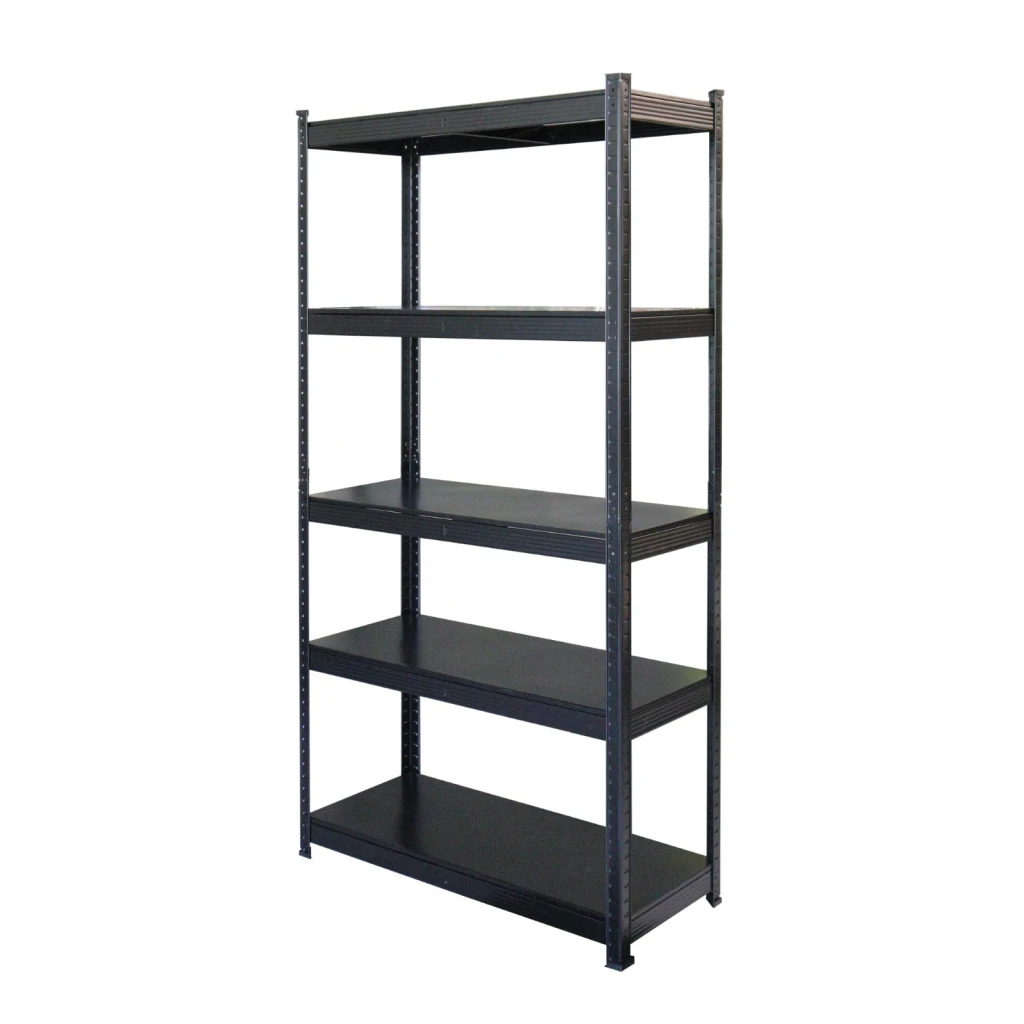 Стеллаж складской xenos smartline 180x90x40cm metal black 3