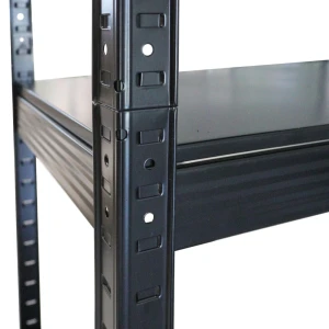Стеллаж складской xenos smartline 180x90x40cm metal black Thumbnail 6