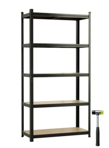 Стеллаж складской xenos smartline 222x110x50cm black