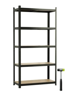 Стеллаж складской xenos smartline 222x110x50cm black