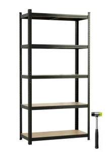 Стеллаж складской xenos strongline 180x100x50cm black