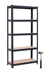 Стеллаж складской xenos strongline 180x90x45cm black