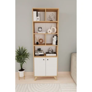 Стеллаж bofigo 15-28-41 oak/white