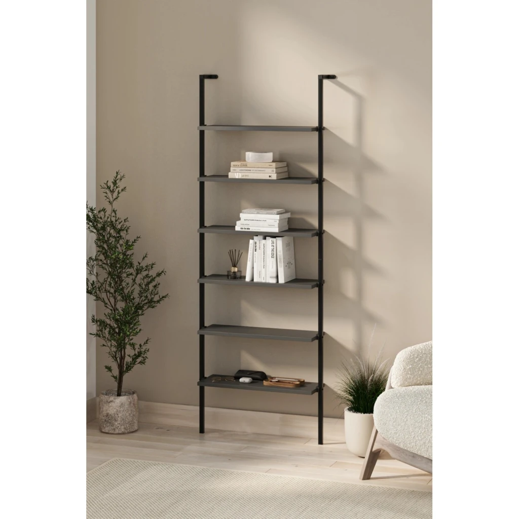 Стеллаж bofigo 15-66-08 anthracite 2