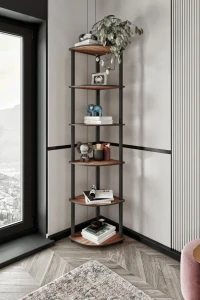 Raft hanah home bookcase 6 corner