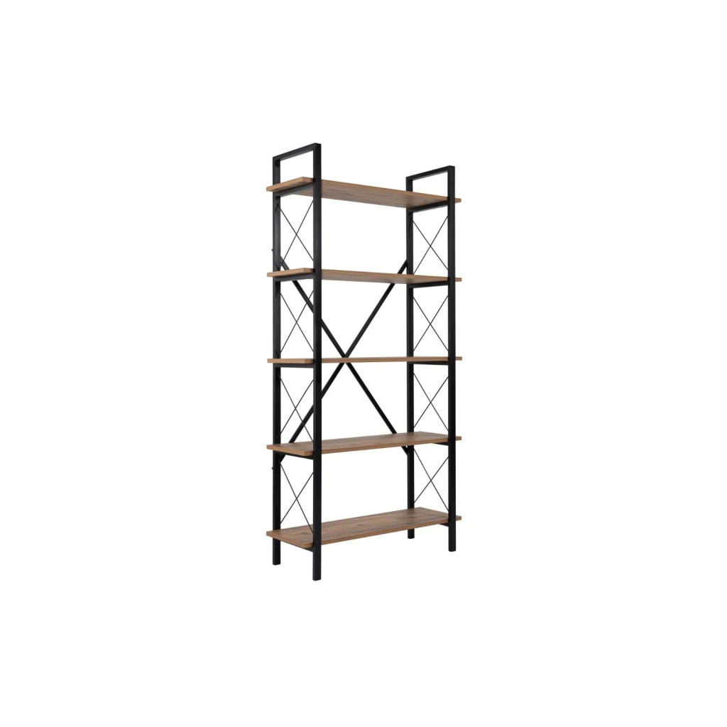 Стеллаж hanah home elysian atlantic pine black 5