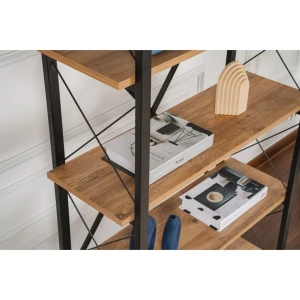Стеллаж hanah home elysian atlantic pine black Thumbnail 4