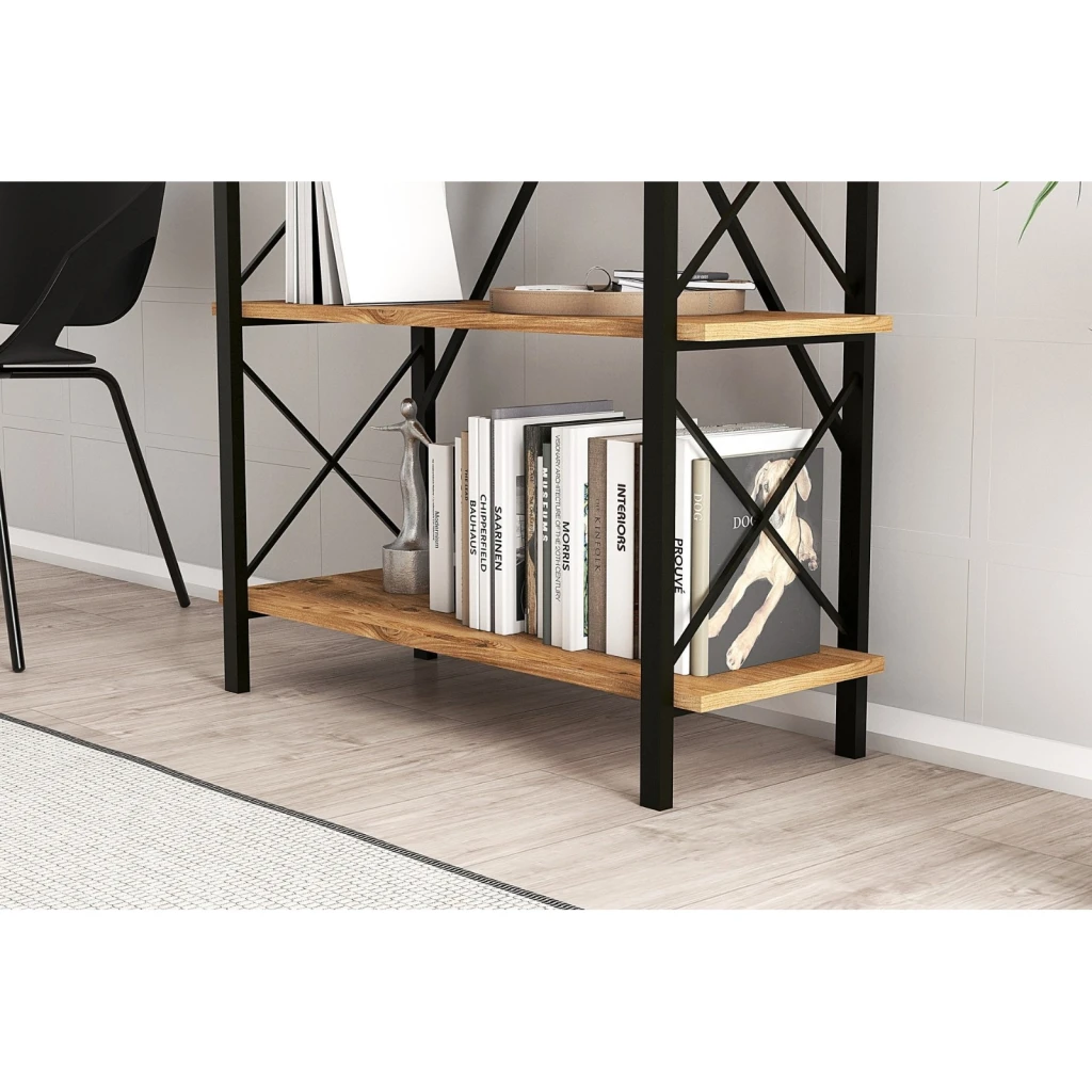 Стеллаж hanah home nero elit 5
