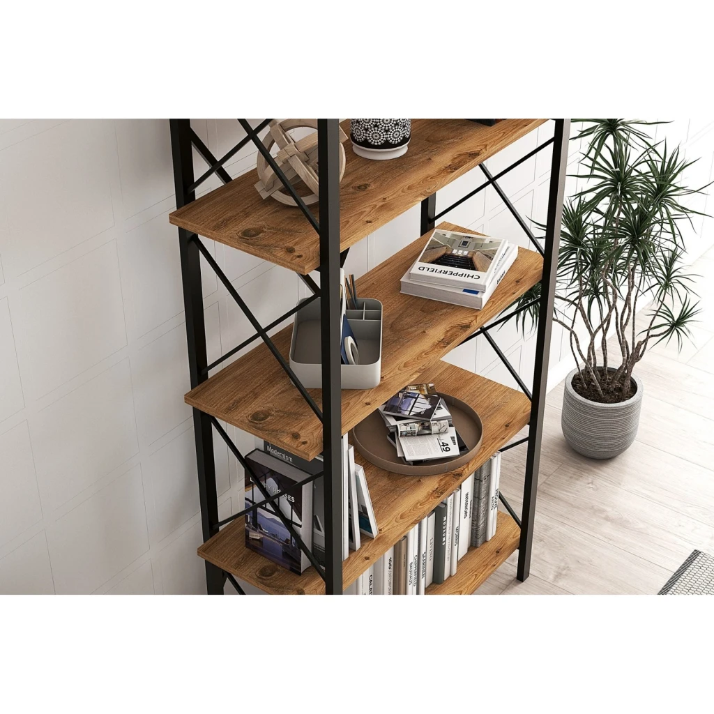 Стеллаж hanah home nero elit 4