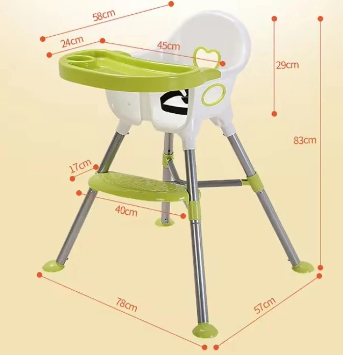 Стульчик для кормления 4play simple green 3