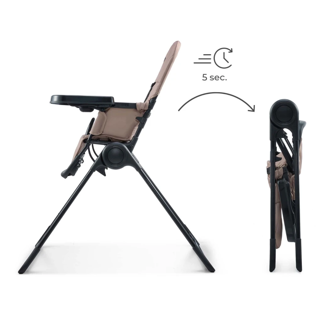 Стульчик для кормления kinderkraft binci beige (khbinc00beg0000) 2