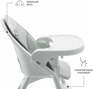 Стульчик для кормления kinderkraft dinnly 2in1 light grey (khdinn00lgr0000) Thumbnail 6
