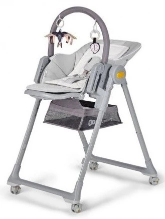 Стульчик для кормления kinderkraft lastree gray (khlast00gry0000) 5