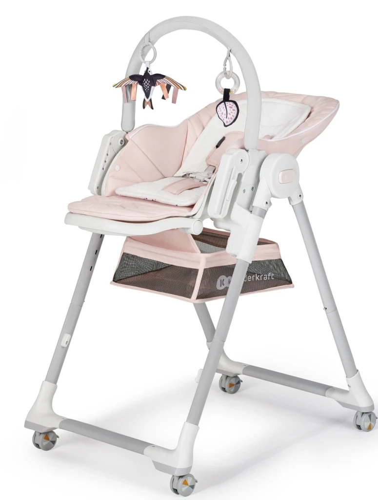 Стульчик для кормления kinderkraft lastree pink (khlast00pnk0000) 4