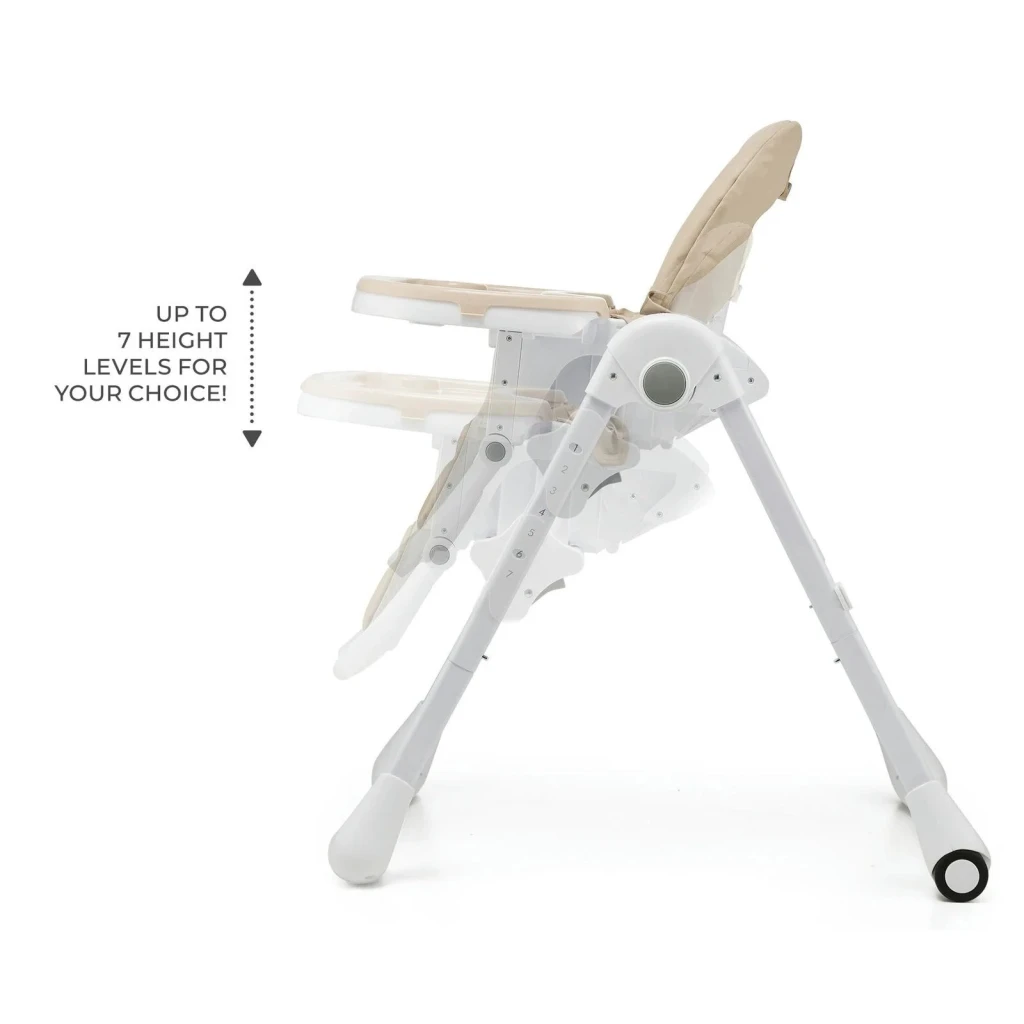 Стульчик для кормления kinderkraft tummie beige (khtumm00beg0000) 7