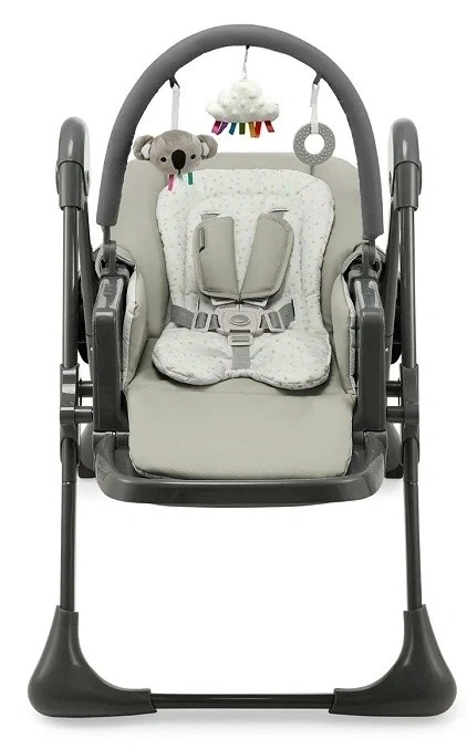 Стульчик для кормления kinderkraft tummie grey (khtumm00gry0000) 2