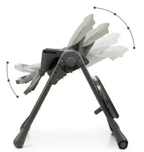 Scaun de masa kinderkraft tummie grey (khtumm00gry0000)