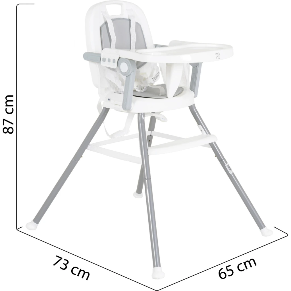 Стульчик для кормления moni amaretti 3in1 grey 9