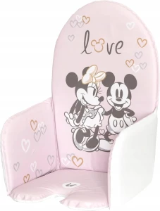 Чехол на стульчик для кормления keeeper minnie mouse (18501555) pastell rose