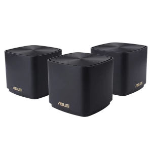 Домашняя Mesh Wi-Fi система ASUS ZenWiFi XD4 Plus, Wi-Fi, Чёрный