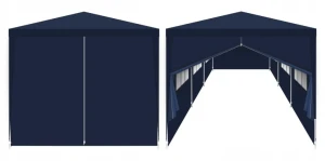 Шатёр saska garden pavilion tent navy blue 9x3m Thumbnail 4