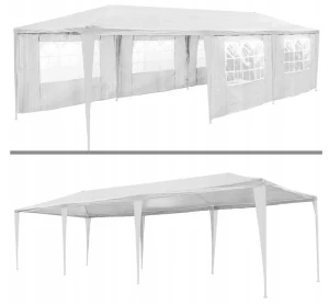 Шатер saska garden pavilion tent white 9x3m Thumbnail 3