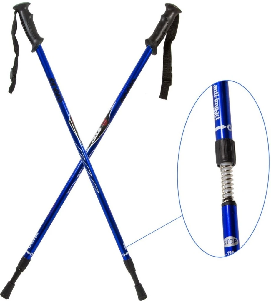 Bețe de trekking enero classic blue 2