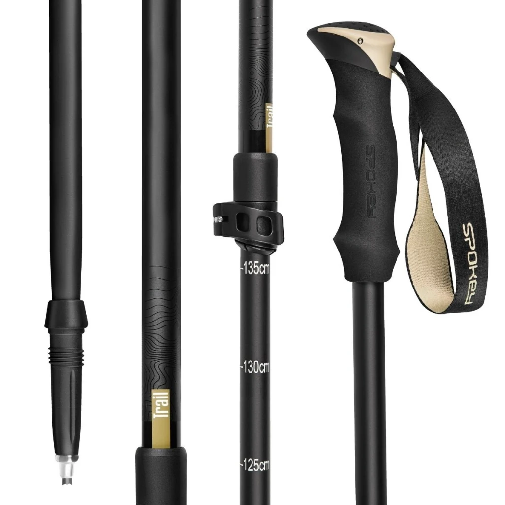 Bastoane de trekking spokey trail black (944827) 3