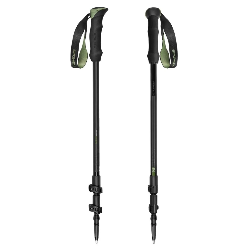 Bastoane de trekking spokey trail black/green (945416) 3