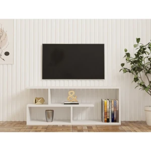 Тумба под тв hanah home cafu white Thumbnail 2
