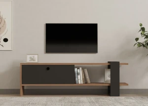 Тумба под тв hanah home ova oak anthracite Thumbnail 3