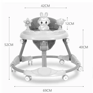 Cărucior 4play babywalker at78 pink Thumbnail 4