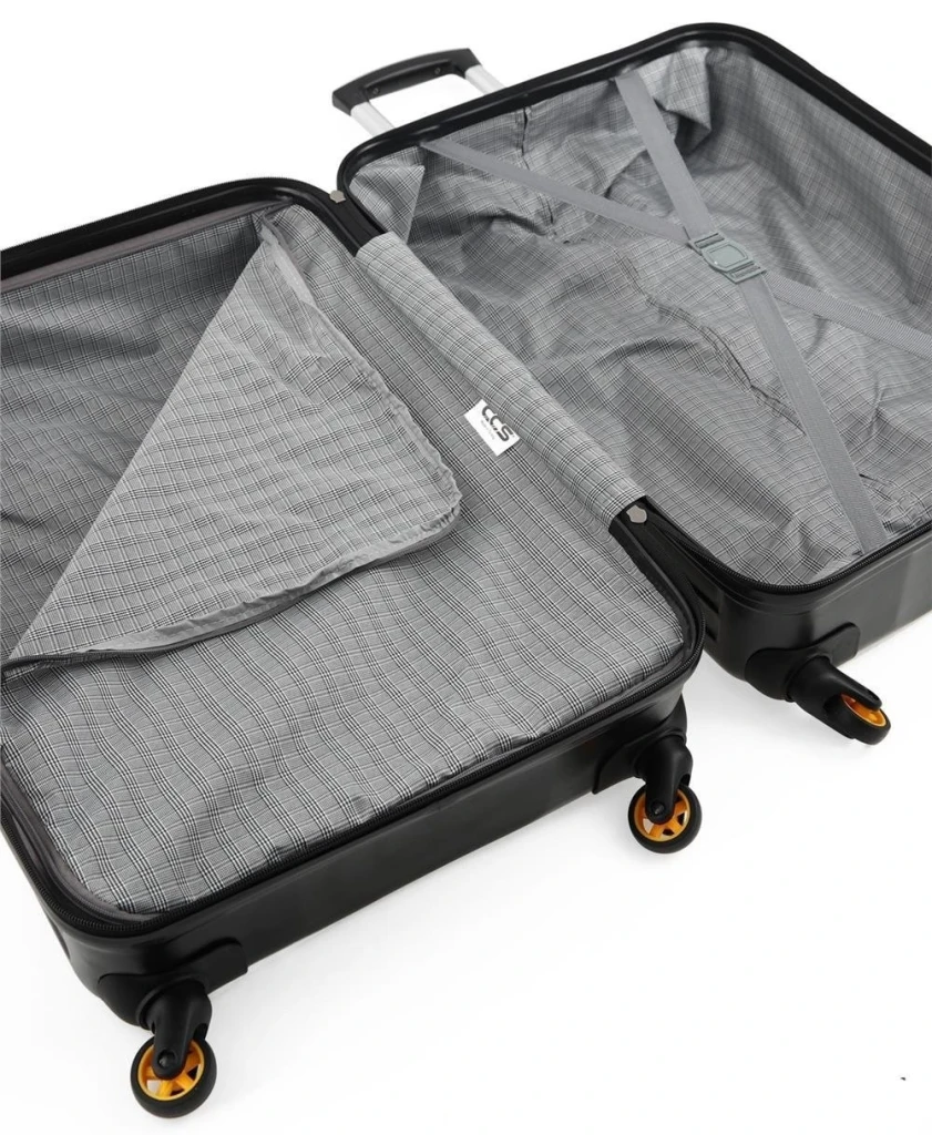 Комплект чемоданов ccs 5208 set black 6