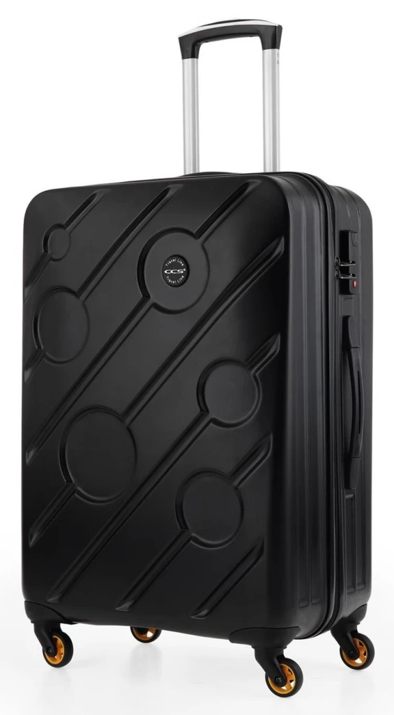 Комплект чемоданов ccs 5208 set black 3